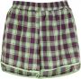Olympiah Geruite shorts Groen - Thumbnail 1