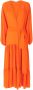 Olympiah Maxi-jurk Oranje - Thumbnail 1