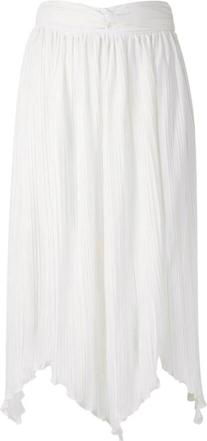 Olympiah Midi-rok Wit