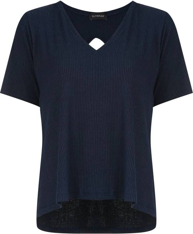 Olympiah t-shirt Blauw