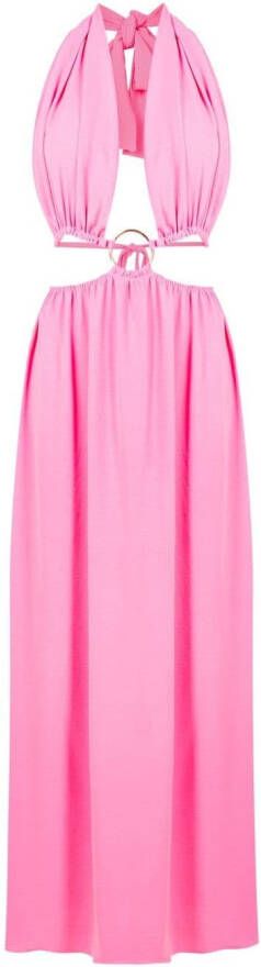 Olympiah Uitgesneden maxi-jurk Roze
