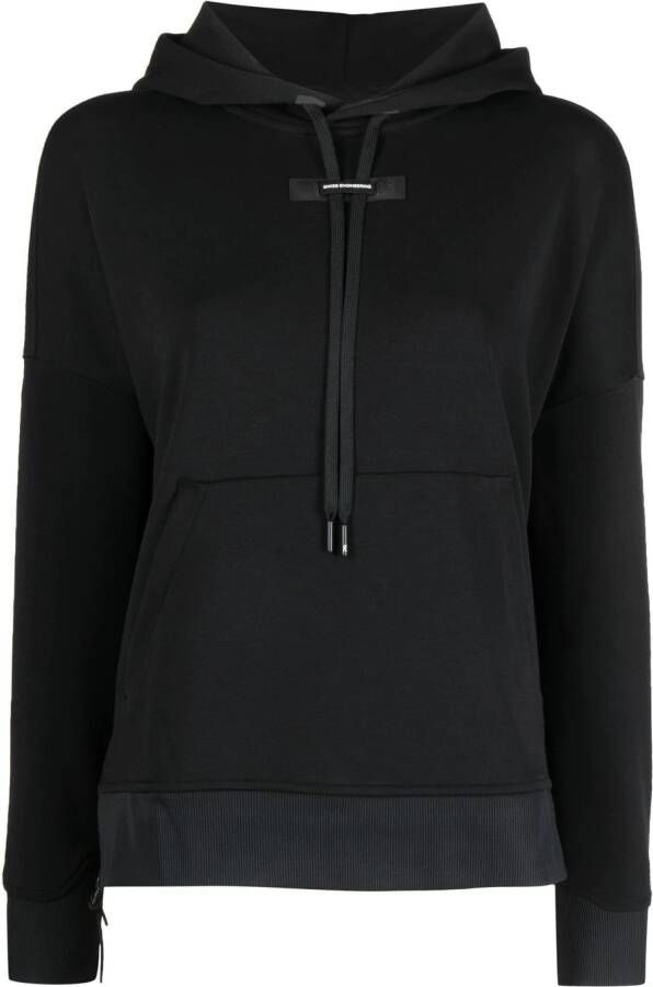 On Running Hoodie met trekkoord Zwart