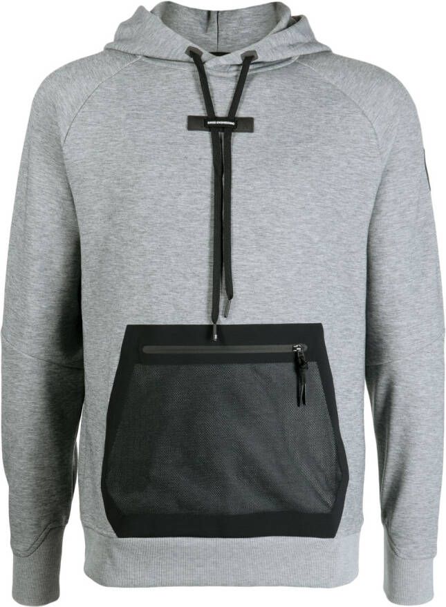 On Running Hoodie met trekkoord Grijs