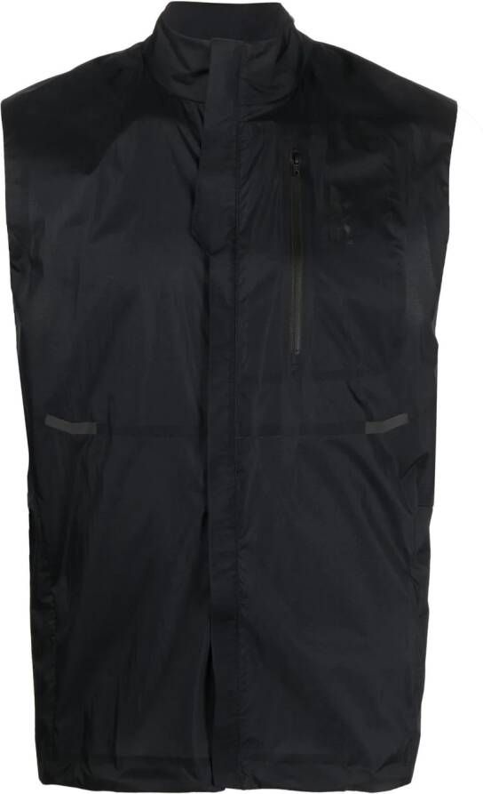 On Running Bodywarmer Zwart