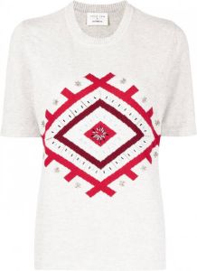 Onefifteen T-shirt van wol-kasjmiermix Grijs