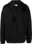 Onefifteen x Anowhereman hoodie met patchdetail Zwart - Thumbnail 1