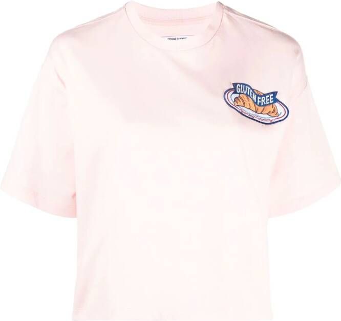 Opening Ceremony Cropped T-shirt Roze