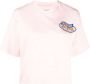 Opening Ceremony Cropped T-shirt Roze - Thumbnail 1