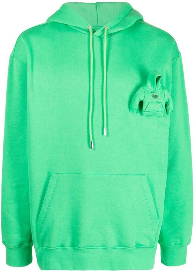 Opening Ceremony Hoodie met logo Groen