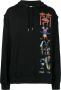 Opening Ceremony Hoodie met logoprint Zwart - Thumbnail 1