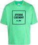 Opening Ceremony T-shirt met logoprint Groen - Thumbnail 1