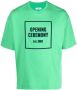 Opening Ceremony T-shirt met logoprint Groen - Thumbnail 1