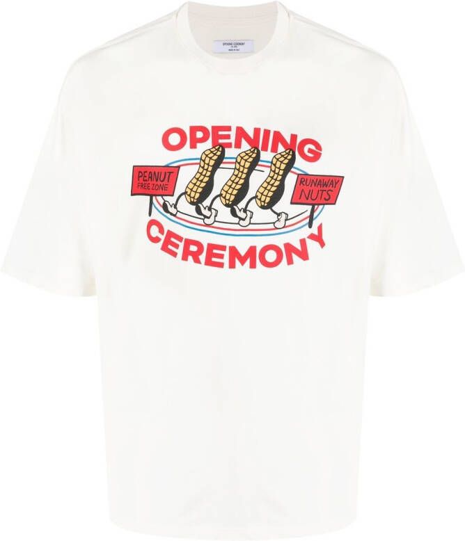 Opening Ceremony T-shirt met print Wit