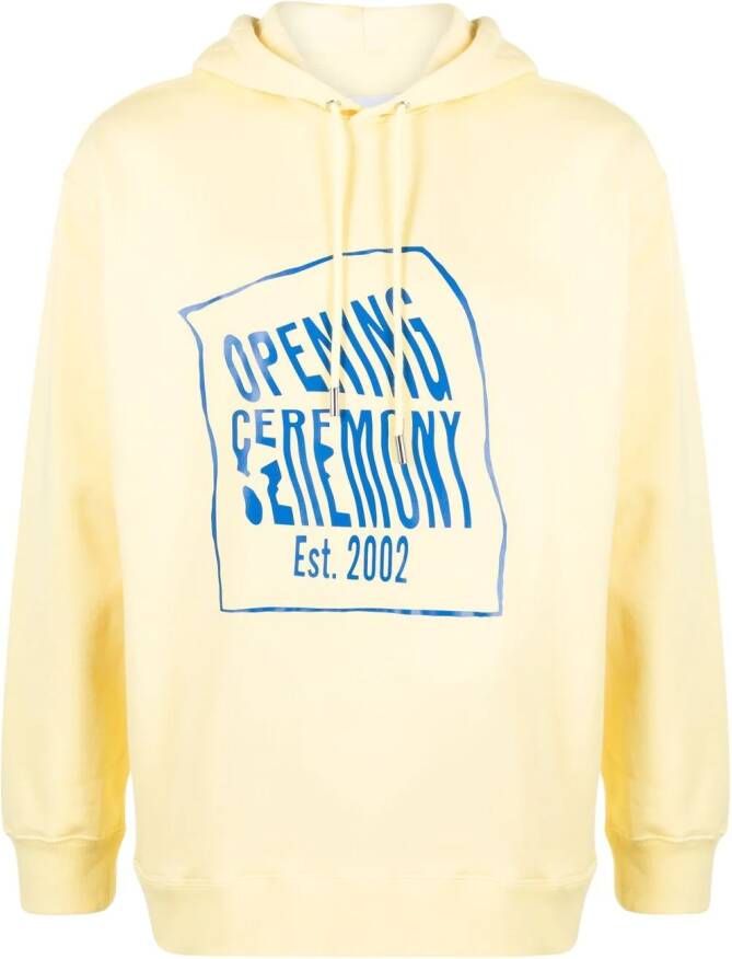 Opening Ceremony Straight hoodie Geel
