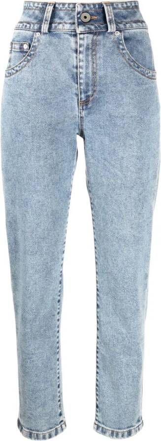 Opening Ceremony Straight jeans Blauw