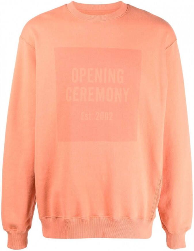 Opening Ceremony Sweater met logo Oranje