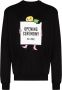 Opening Ceremony Sweater met ronde hals Zwart - Thumbnail 1