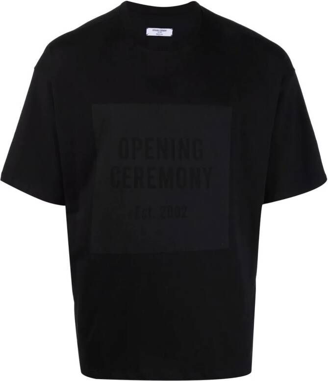 Opening Ceremony T-shirt met logo Zwart