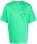 Opening Ceremony T-shirt met logopatch Groen - Thumbnail 1