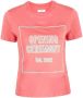 Opening Ceremony T-shirt met logoprint Oranje - Thumbnail 1