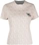 Opening Ceremony Top met geborduurd logo Beige - Thumbnail 1