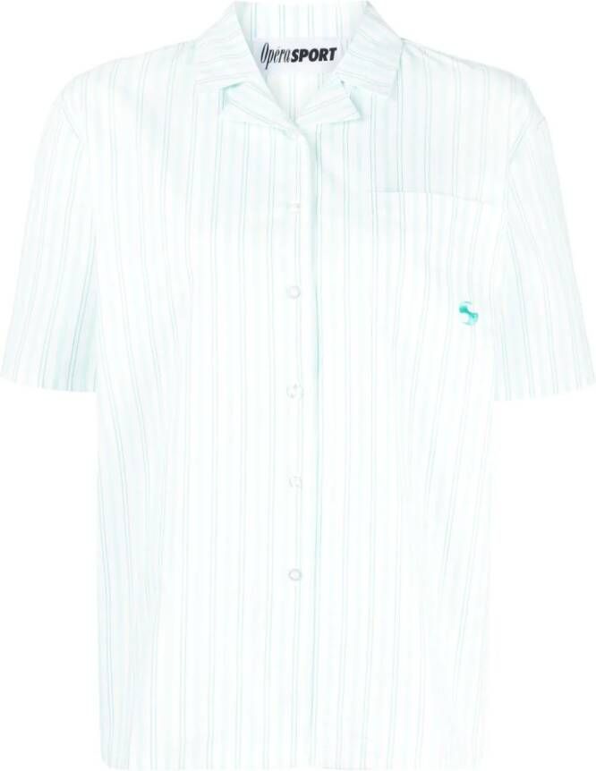 OpéraSPORT Blouse met korte mouwen Wit