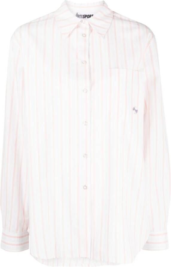 OpéraSPORT Gestreepte blouse Roze
