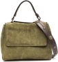 Orciani Shopper met logodetail Groen - Thumbnail 1