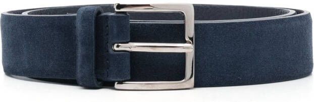 Orciani Suède gespriem Blauw