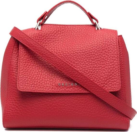 Orciani Sveva Soft kleine schoudertas Rood