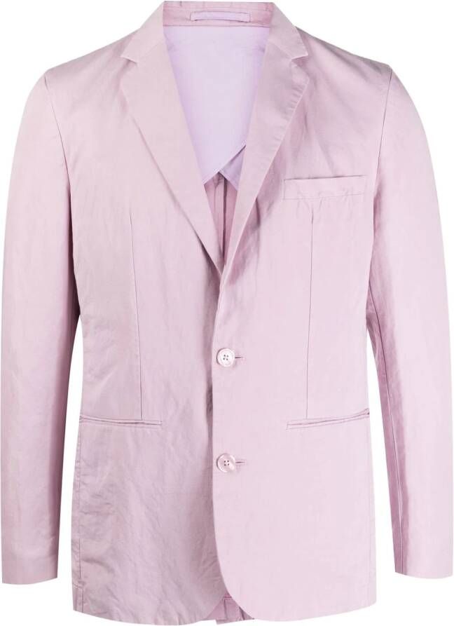 Orlebar Brown Blazer met enkele rij knopen Roze