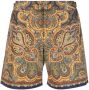 Orlebar Brown Bulldog Mystique zwembroek met paisley-print Blauw - Thumbnail 1