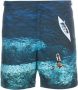 Orlebar Brown Bulldog zwembroek met print Blauw - Thumbnail 1