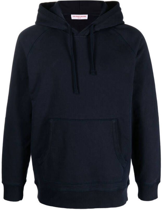 Orlebar Brown Hoodie met trekkoord Blauw