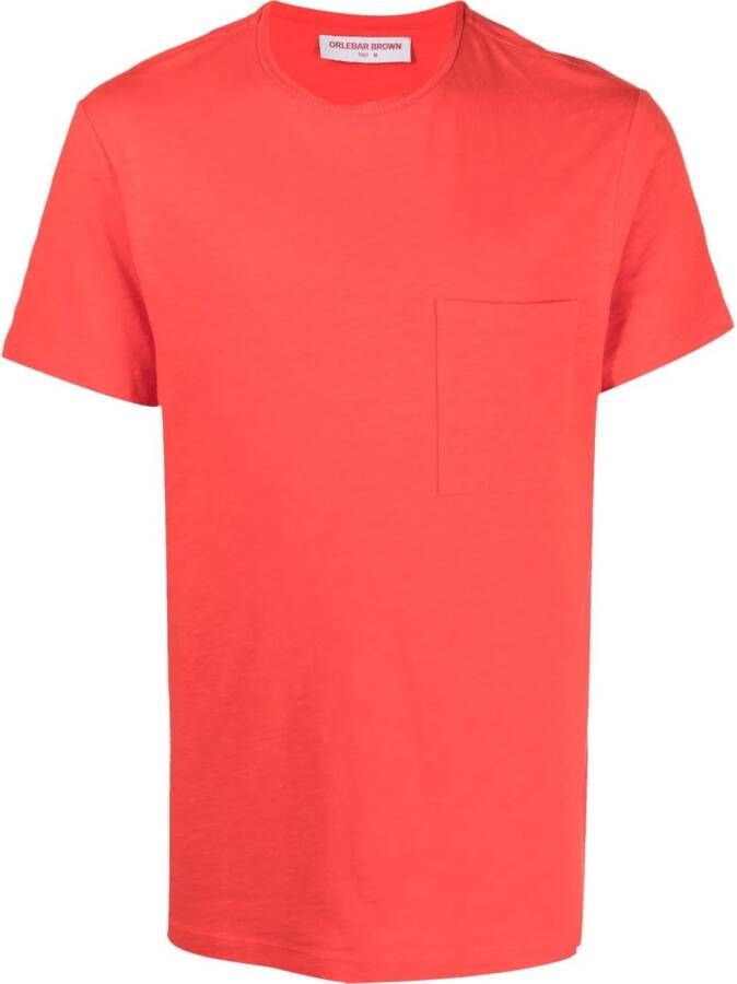 Orlebar Brown Katoenen T-shirt Rood