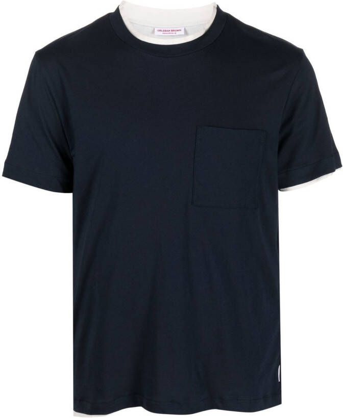 Orlebar Brown Gelaagd T-shirt Blauw