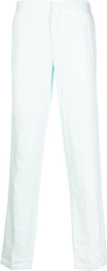 Orlebar Brown Linnen broek Blauw