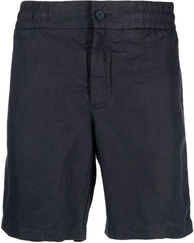 Orlebar Brown Linnen shorts Blauw