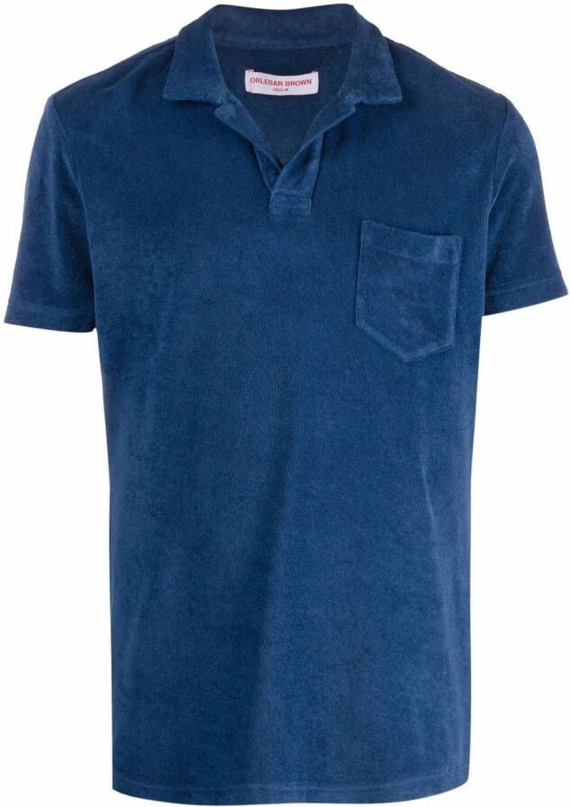 Orlebar Brown Poloshirt Blauw
