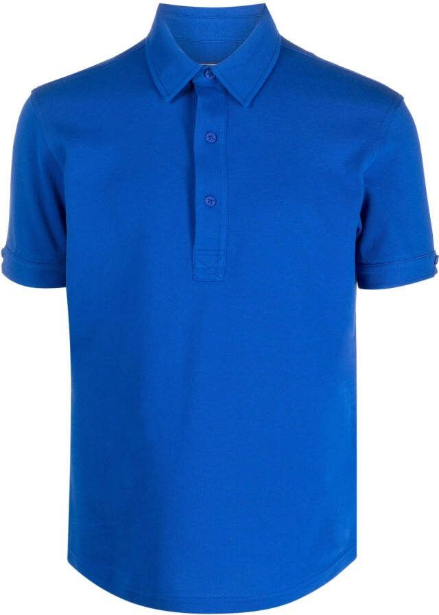 Orlebar Brown Poloshirt met korte mouwen Blauw