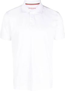 Orlebar Brown Poloshirt met lange achterkant Wit