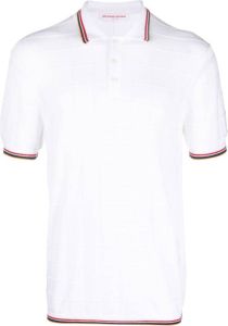 Orlebar Brown Poloshirt met print Wit