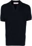 Orlebar Brown Poloshirt met V-hals Blauw - Thumbnail 1