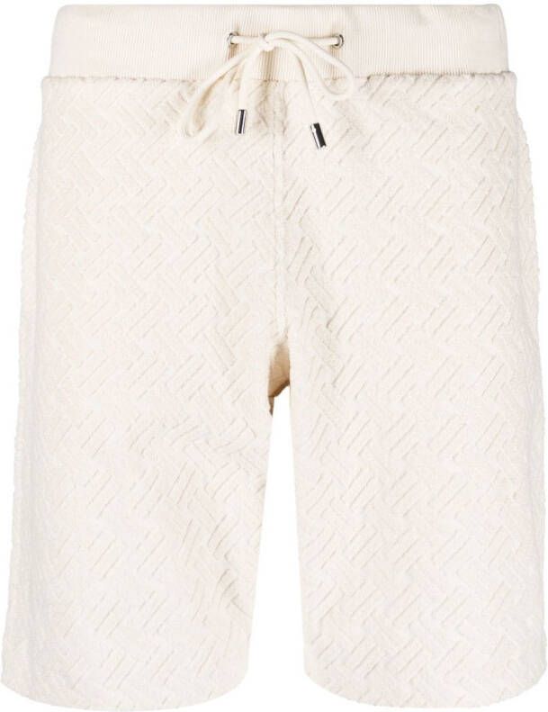 Orlebar Brown Shorts met jacquard Beige