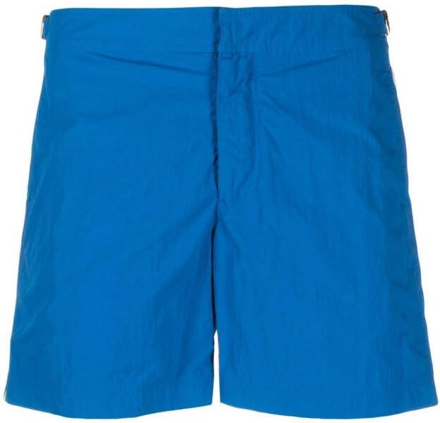 Orlebar Brown Shorts met zijstreep Blauw
