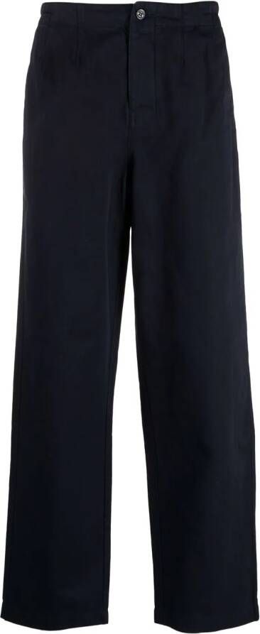 Orlebar Brown Straight broek Blauw