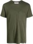 Orlebar Brown T-shirt met borstzak Groen - Thumbnail 1