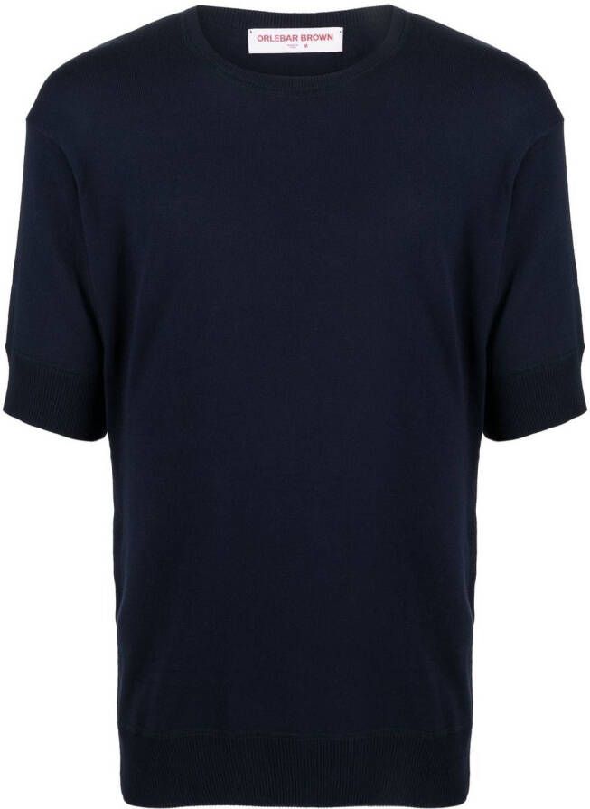 Orlebar Brown T-shirt met ronde hals Blauw