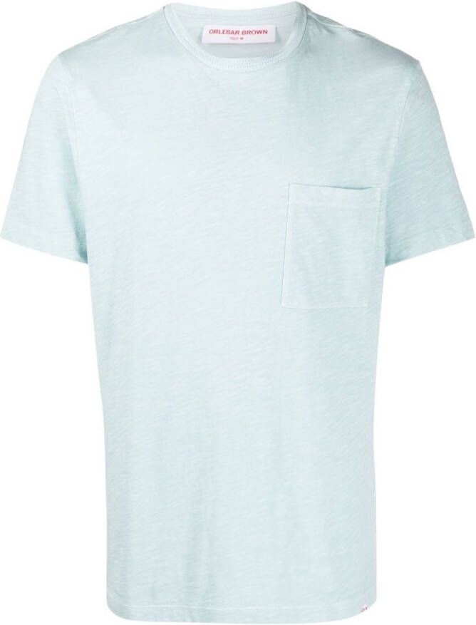 Orlebar Brown T-shirt met ronde hals Blauw