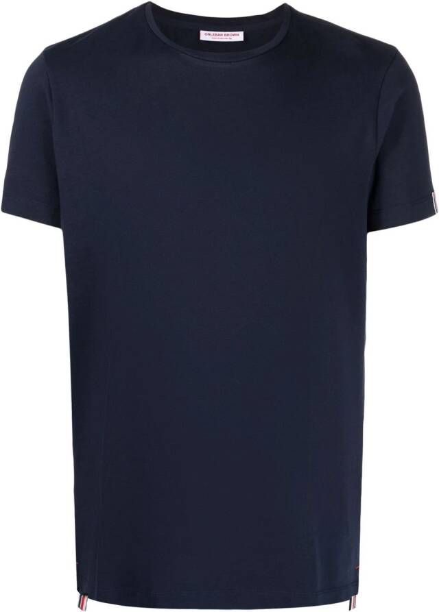 Orlebar Brown T-shirt met ronde hals Blauw